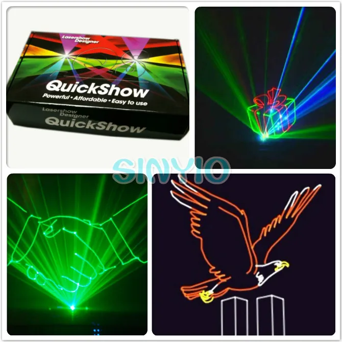 Ilda Quickshow Laser Projector Editor Software Stage Lighting Effect