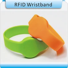 100 шт. RFID 125 кГц силиконовый rfid браслет с TK4100(совместимый EM4100) в Управление Доступом+ Уход за кожей лица печати код