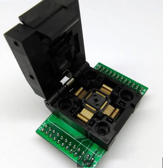 TQFP48/QFP48/LQFP48 до DIP48 0 5 мм адаптер разъем тестовый программатор для горения |