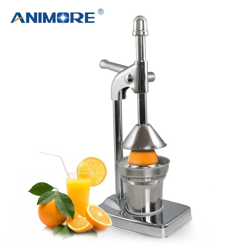 ANIMORE Portable Juicer Machine Orange Squeezer Citrus Fruit Press Orange Juicer Manual Juicer Extractor Stainless Steel Juicer ANIMORE Portable Juicer Machine Orange Squeezer Citrus Fruit Press Orange Juicer Manual Juicer Extractor Stainless Steel Juicer