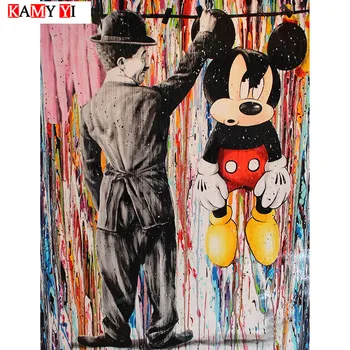 

KAMY YI 5D DIY Full Square/Round Drill Diamond Painting"Cartoon world"Mosaic Diamond Embroidery Home Stitch Gift Decor HYY