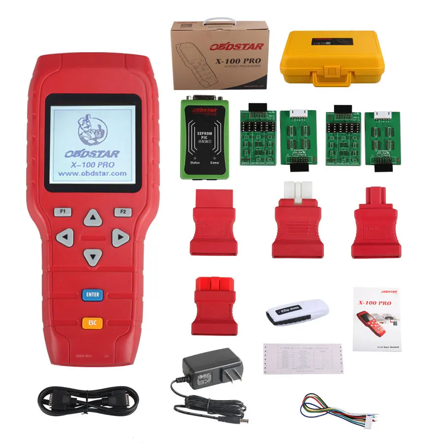 

OBDSTAR X100 PRO Auto Key Programmer X-100 Pro (C) Type for OBD and IMMO Software Function Get Free EEPROM Adapter