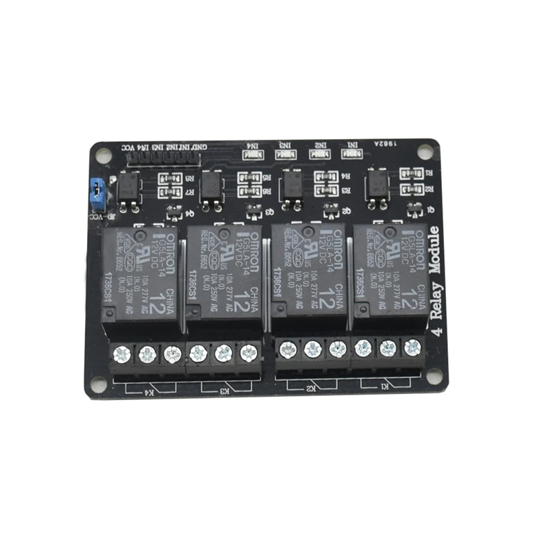 4 Channel 12V Relay Module Optocoupler Protection Power Supply For Arduino Pic Dsp | Электроника