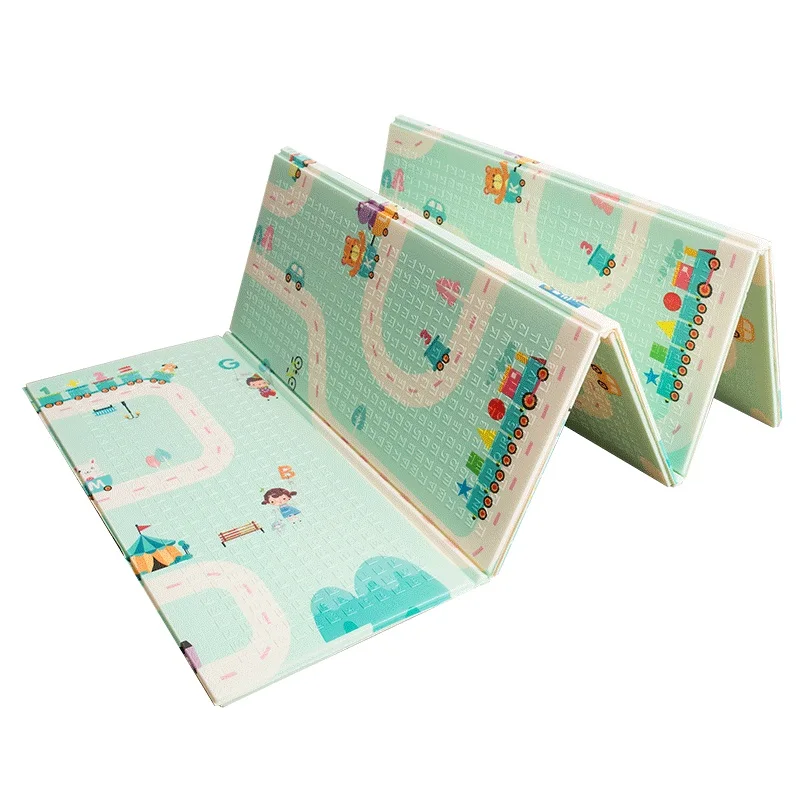 Infant Shining 180X200CM XPE Play Mat 1CM Thickness Cartoon Baby Play Mat Foldable Anti-skid Carpet Children Game Mat B Infant Shining 180X200CM XPE Play Mat 1CM Thickness Cartoon Baby Play Mat Foldable Anti-skid Carpet Children Game Mat B