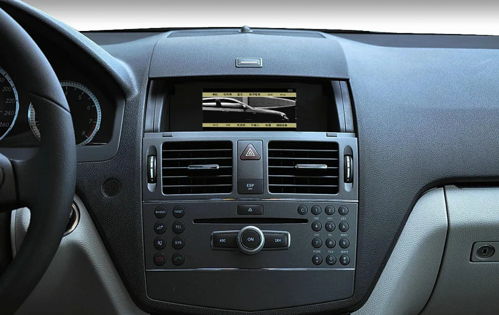 Perfect Free shipping special car dvd gps player for Benz-C class W204(2008-2010) C180,C200,C230,C300 2