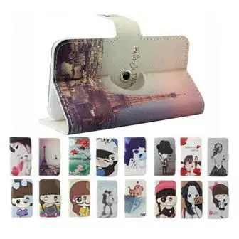

Case for Philips W6500, 360 Rotation Cartoon Painted Flip Phone Cases for Philips Xenium W6500 Free Shipping