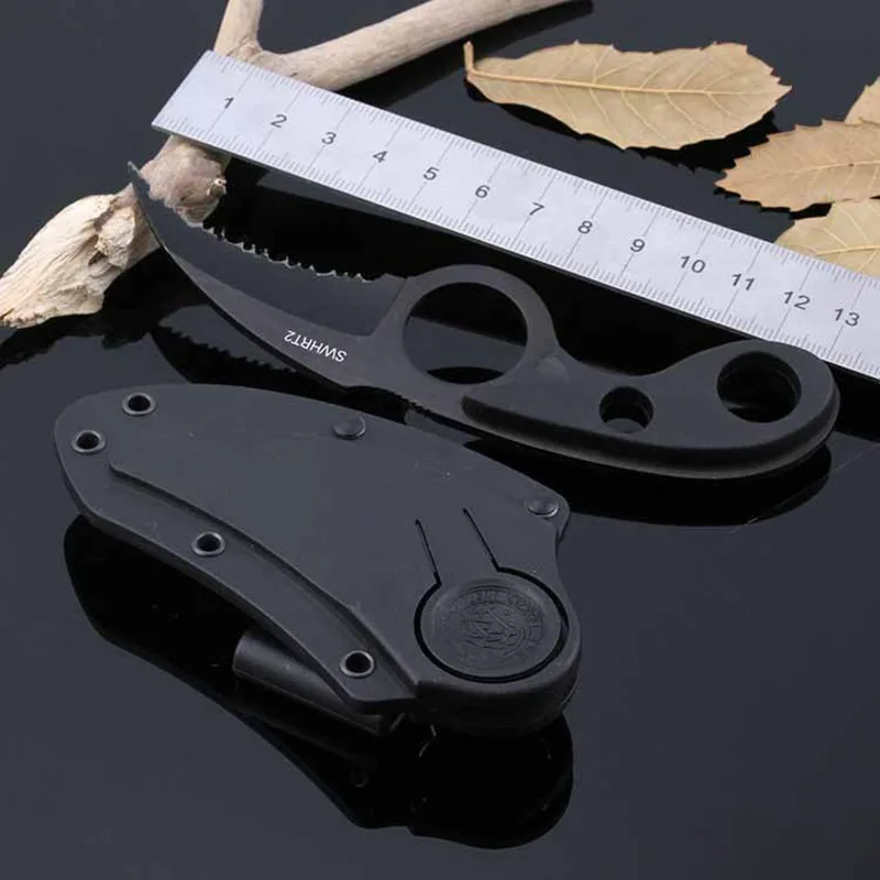 

Titanium Karambit Knife Kelebek CS go Outdoor Knives Couteau de Survie Militaire Cuchillo Tactico Mes Navajas Supervivencia Faca