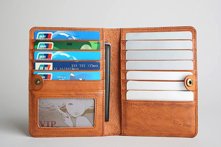 CICICUFF брендовый кожаный чехол для паспорта ручной работы из натуральной воловьей кожи, чехол для водительских прав, кредитный держатель для карт в винтажном стиле