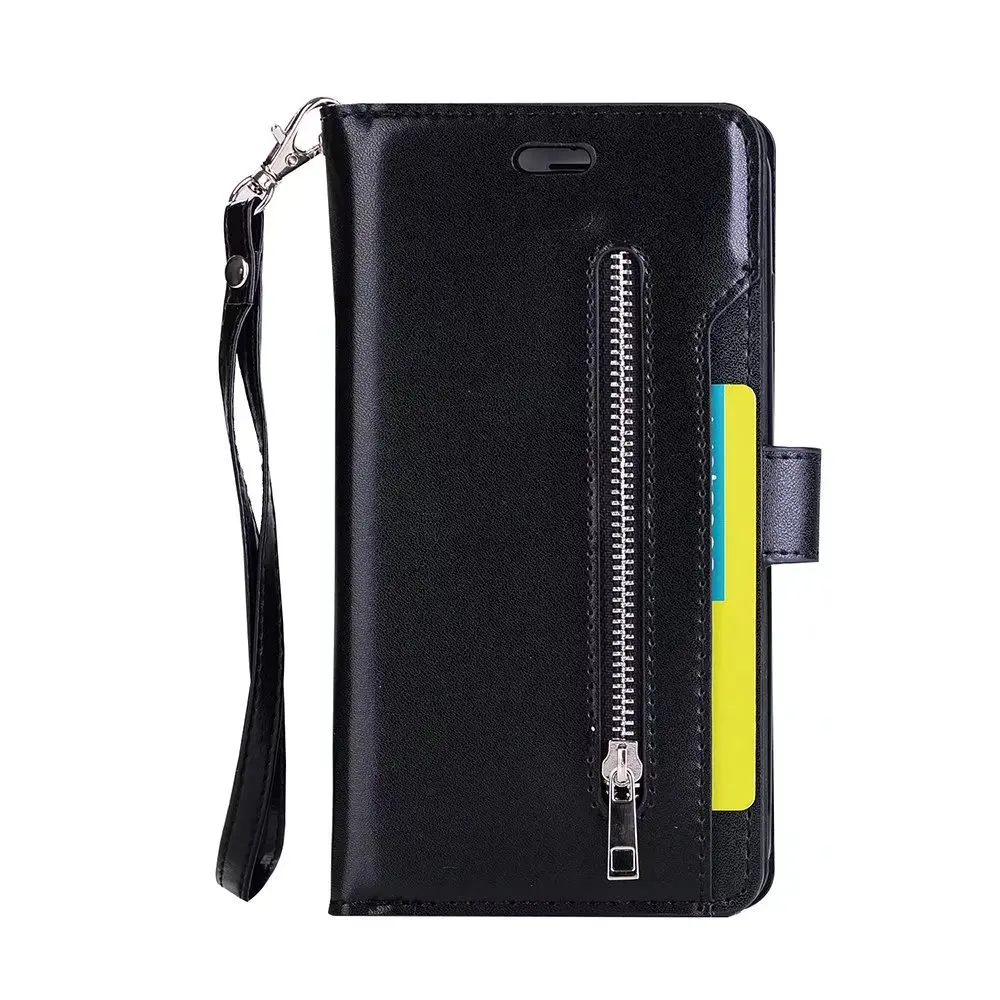 

Multi-Function Wallet Card Phone Case Flip Holster for Samsung S9 S8 S7 S6 Plus Leather Phone Case for Samsung S7 edge Note9