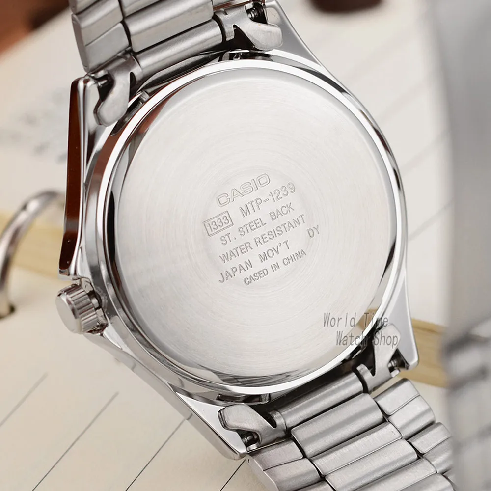 Мужские часы Casio Взрыв лучший бренд класса люкс кварцевые часы 30 м Водонепроницаемые мужские часы Спорт военные наручные часы relogio masculino reloj hombre erkek kol saati montre homme zegarek meski MTP-1239