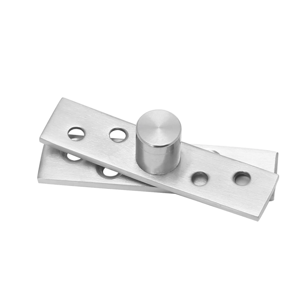 sourcing map Sportello finestra 360 gradi Perno rotante cerniera argentato 100x32x5mm 2pz
