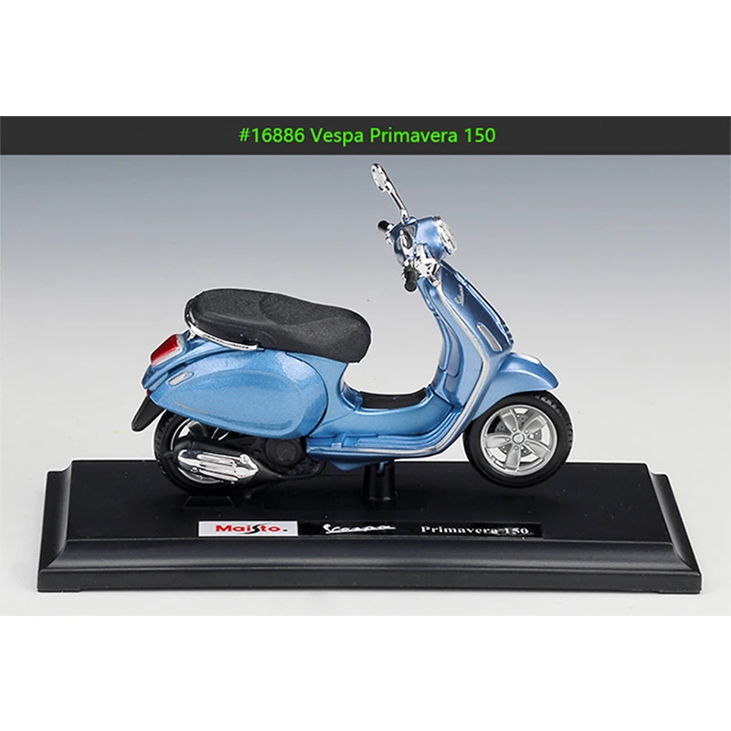 Коллекция гибких вращающихся колес MAISTO 1:18 Vespa Primavera 150 из сплава| |
