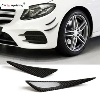 

Carbon Fiber Front Bumper Spoiler Air Knife Universal Car Styling For BMW F30 F10 Mercedes C class AMG Audi Accessories