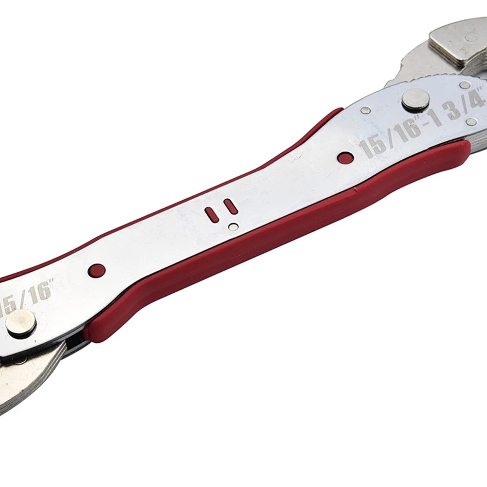 Многофункциональный двойной головкой ключ 9-45 мм Универсальный Регулируемый ключ