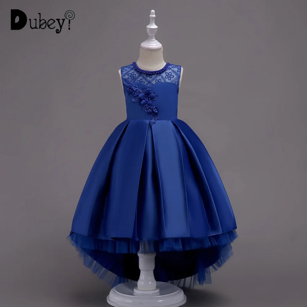 

Kids Frocks Clothes 4-14 Years Old Flower Girl Pageant Princess Dress Elegant Teenager Girls Party Dress for Evening Birthday
