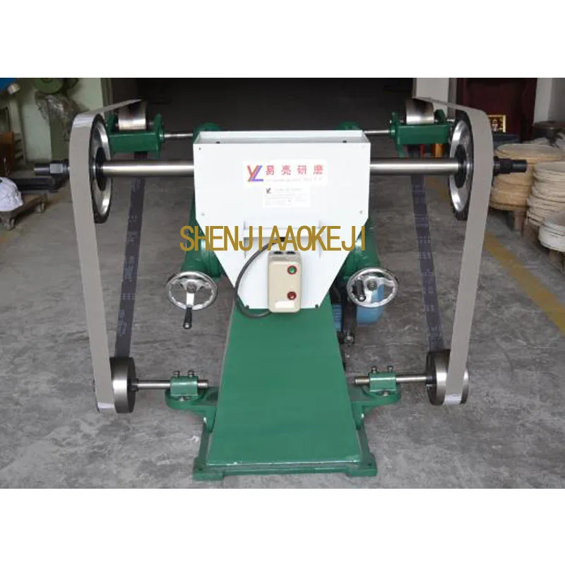 electric sand belt machine Triangle sand belt grinding polishing machine swing arm type Telescopic sandblasting machine 4kw 1PC