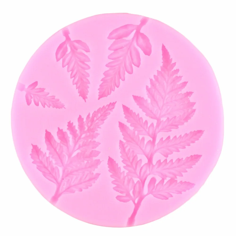 Sugarcraft лист помадки формы для украшения торта инструменты Mimosa листья шоколада