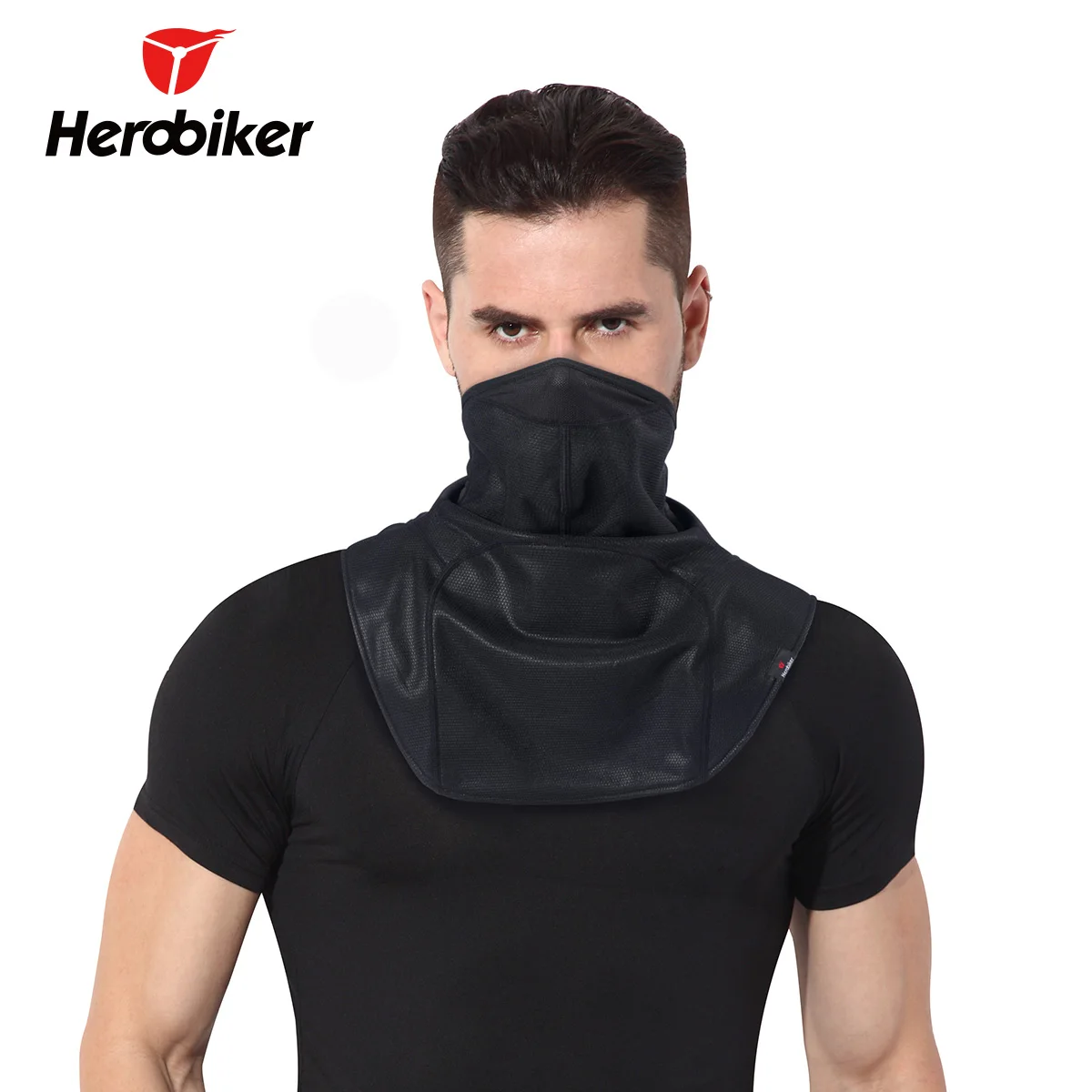 HEROBIKER мотоциклетный тепловой Балаклава шарф головной убор флисовая шапка защита