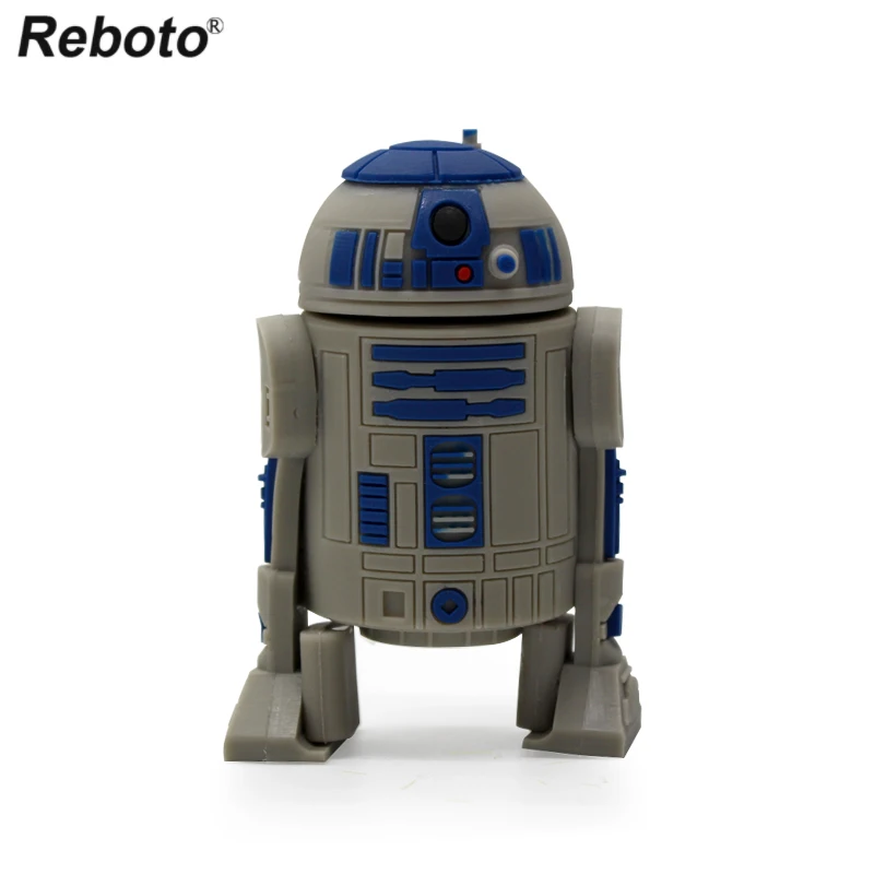 

Reboto Star War Pendrive Series Robot USB Flash Drive Toy Memory Stick Pen Drive 4GB 8GB 16GB 32GB 64GB Rubber U Disk