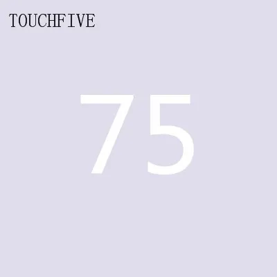 1 шт. TouchFive на выбор, 168 цветов, маркеры для эскизов, маркеры на спиртовой основе, набор цветных маркеров, товары для рукоделия, ручка для школы - Цвет: 75