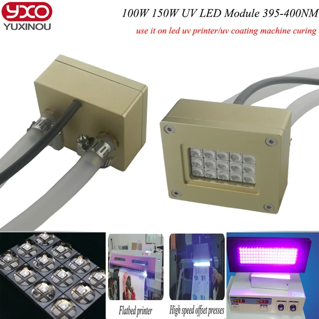 Best Offers 100w 150w uv led module 395nm for uv light,Flatbed Printer,uv glue curing light ink,Printing screen printing machine,3D Pprinter