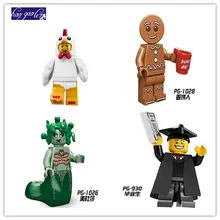 80 шт. Медуза Супер герои Marvel Inhumans костюм цыпленка королевская семья имбирный человек кирпичи Дети DIY игрушки образовательные подарки