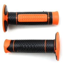 1 Pair Rubber Motorcycle HandleBar font b Motorbikes b font Hand Grips For KTM Duke 690