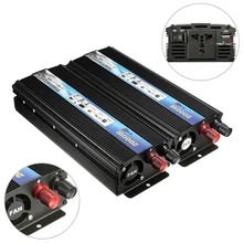 USB 2000 Вт Вт DC 12 В/24 В в ПЕРЕМЕННОЕ 110 В Портативный Автомобильный Инвертор Зарядное Конвертер адаптер Модифицированная Синусоида