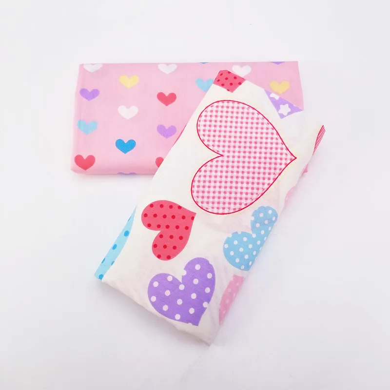 

Cute Child Clothing Patchwork Textile Fabric Cotton Twill Fabric Hand-Sewn Quilted Dormitory Sheets Breathable Fabric