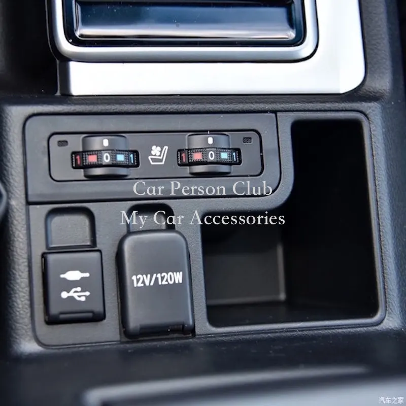 Для 2018 2019 Toyota LAND CRUISER PRADO LC150 FJ150 внутренняя передача USB сиденье Регулируемая панель