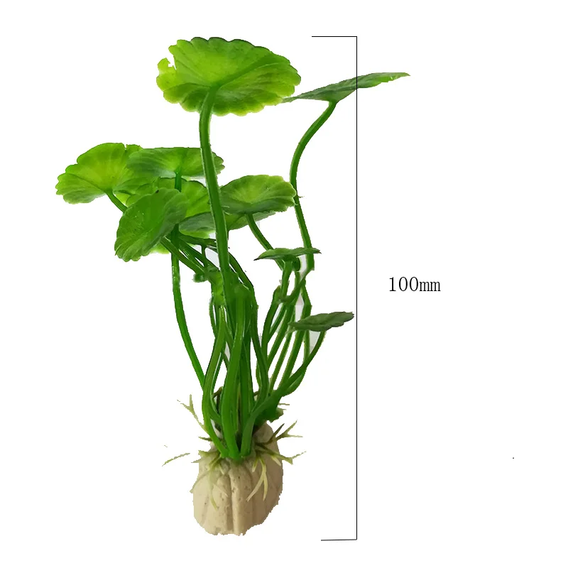 1 шт., искусственное оформление аквариума, аквариума, искусственные пластмассовые растения, декор для аквариума, ландшафтный дизайн 10