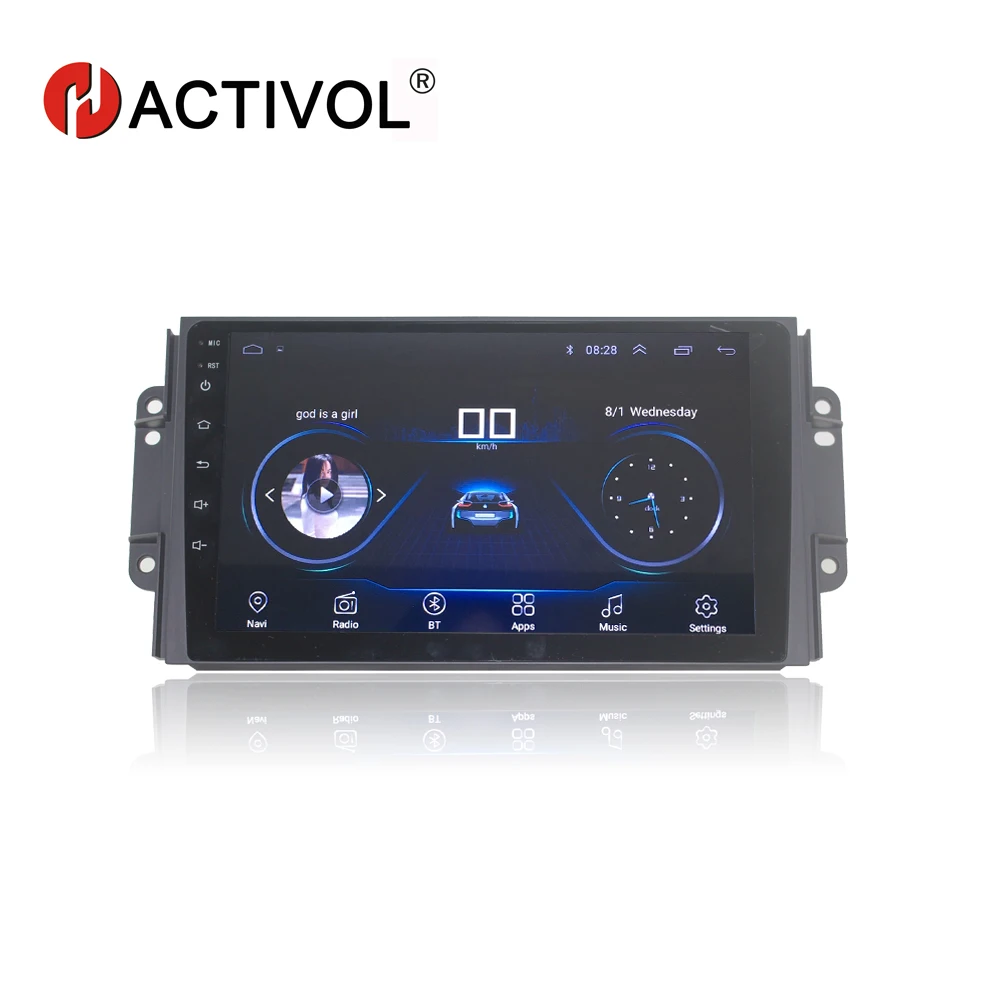 

HACTIVOL 9" 1024*600 Quadcore android 8.1 car radio for 2016 Chery Tiggo 3 3X tiggo 2 car DVD player gps navi Wifi bluetooth,SWC