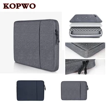 KOPWO Portable Laptop Liner Bag Black Gray Notebook Liner Sleeve Case Bag for Apple Macbook Air Pro Retina 13.3 Inch Ultra Light