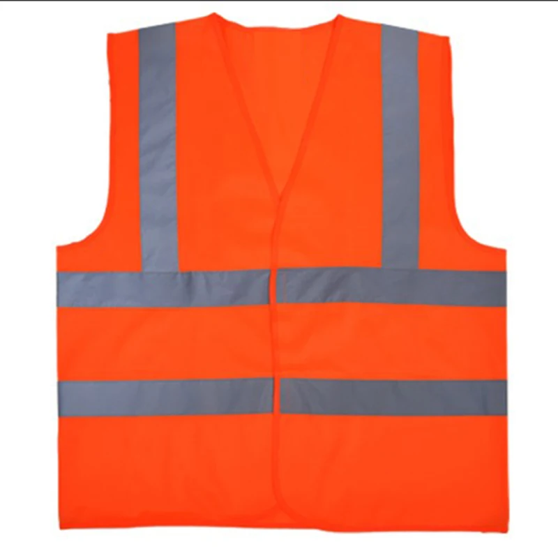 Safety Work Vest Reflective Waistcoat Fluo Yellow and Orange S-XXXL reflective vest,safety vest,high visibility vest,mens work vest