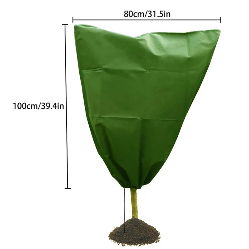 Grow Bags Warm Cover Tree Shrub Plant Protecting Bag Frost Protection Yard Garden Winter New