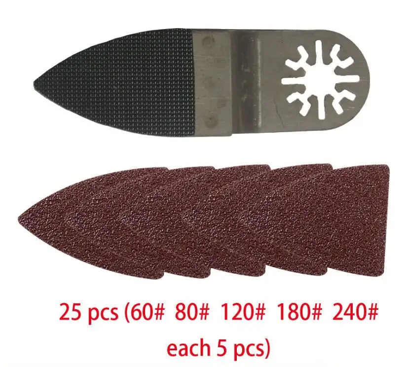 FREE SHIPPING 25pcs Sanding paper+Finger sanding pad fits for