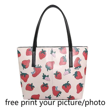 

Shoulder bag female large capacity new fashion large capacity quality soft leather tote bag picture photo customized handbag