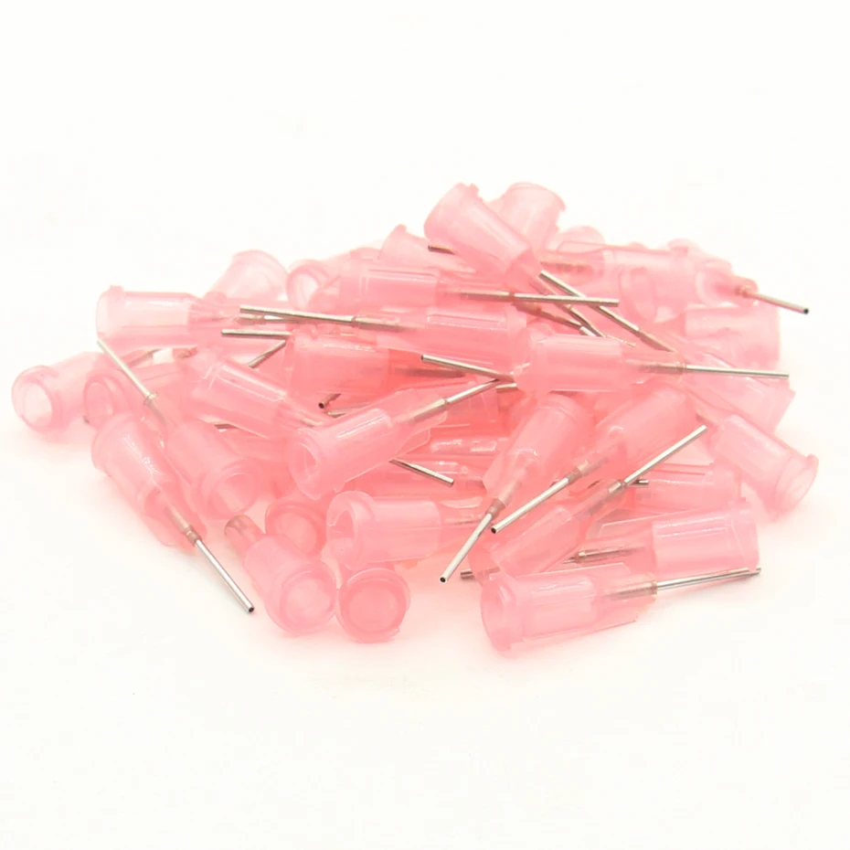 

100Pc/lot 20G x 30mm Precision passivated S.S. Dispense Tip with PP Safetylok hub, glue dispenser needles