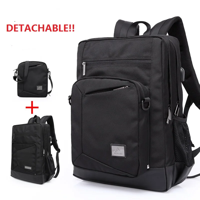 

66005 New Fashion 40L Detachable Backpack Men Bag High-capacity Multi functional Waterproof Backpack