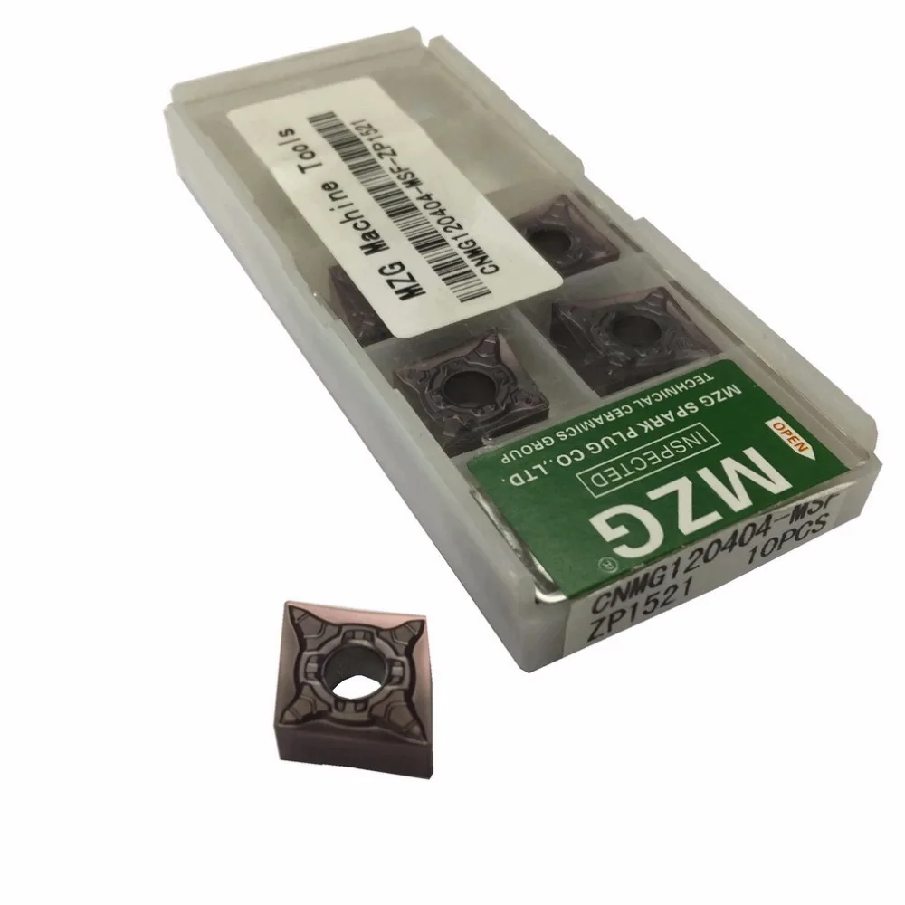 MZG CNMG120404 CNMG120408 MSF ZP1521 расточные Токарные режущие инструменты с ЧПУ вставки из карбида вольфрама для обработки нержавеющей стали