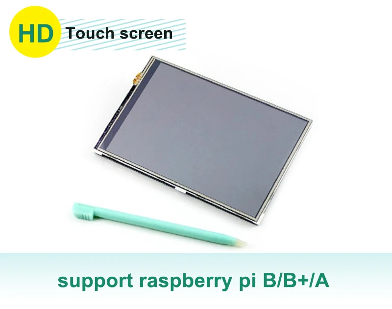 3 5 дюймовый 480*320 сенсорный экран Raspberry Pi сопротивление ЖК дисплей модуль TFT с - Фото №1