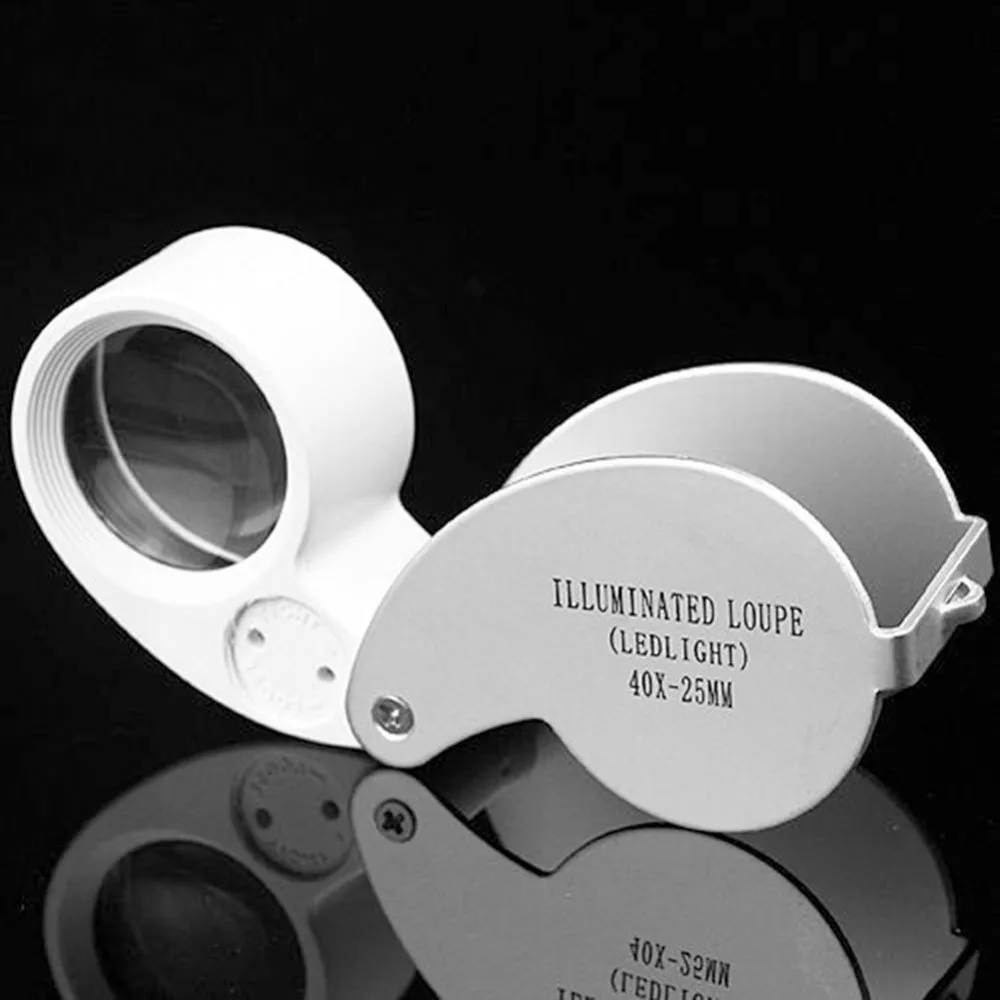 Buy ACEHE Mini 40X Retractable Magnifying Illuminated