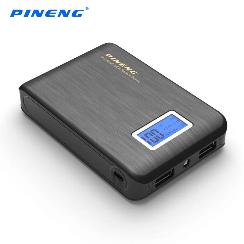 imágenes para PINENG Móvil Nuevo Banco de la Energía 10000 mah Dual USB Pantalla LCD Powerbank Cargador Portátil de Batería Externa para todos los teléfonos imágenes para PINENG Móvil Nuevo Banco de la Energía 10000 mah Dual USB Pantalla LCD Powerbank Cargador Portátil de Batería Externa para todos los teléfonos