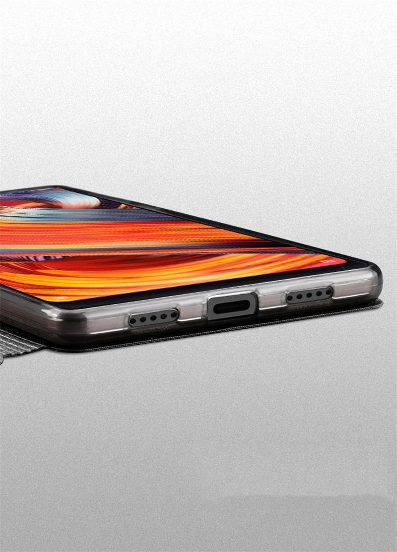 Чехол MOFI для Xiaomi mi Mix 2 чехол Защитный чехол для mi x2 5,99 дюймов Fundas Cas PU кожаный экран для Xiaomi mi x 2S