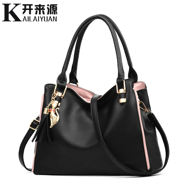 

100% Genuine leather Women handbags 2019 New Sweet Lady Fashion Embossed Women's Bag Crossbody Shoulder Tote Vintage Messenger