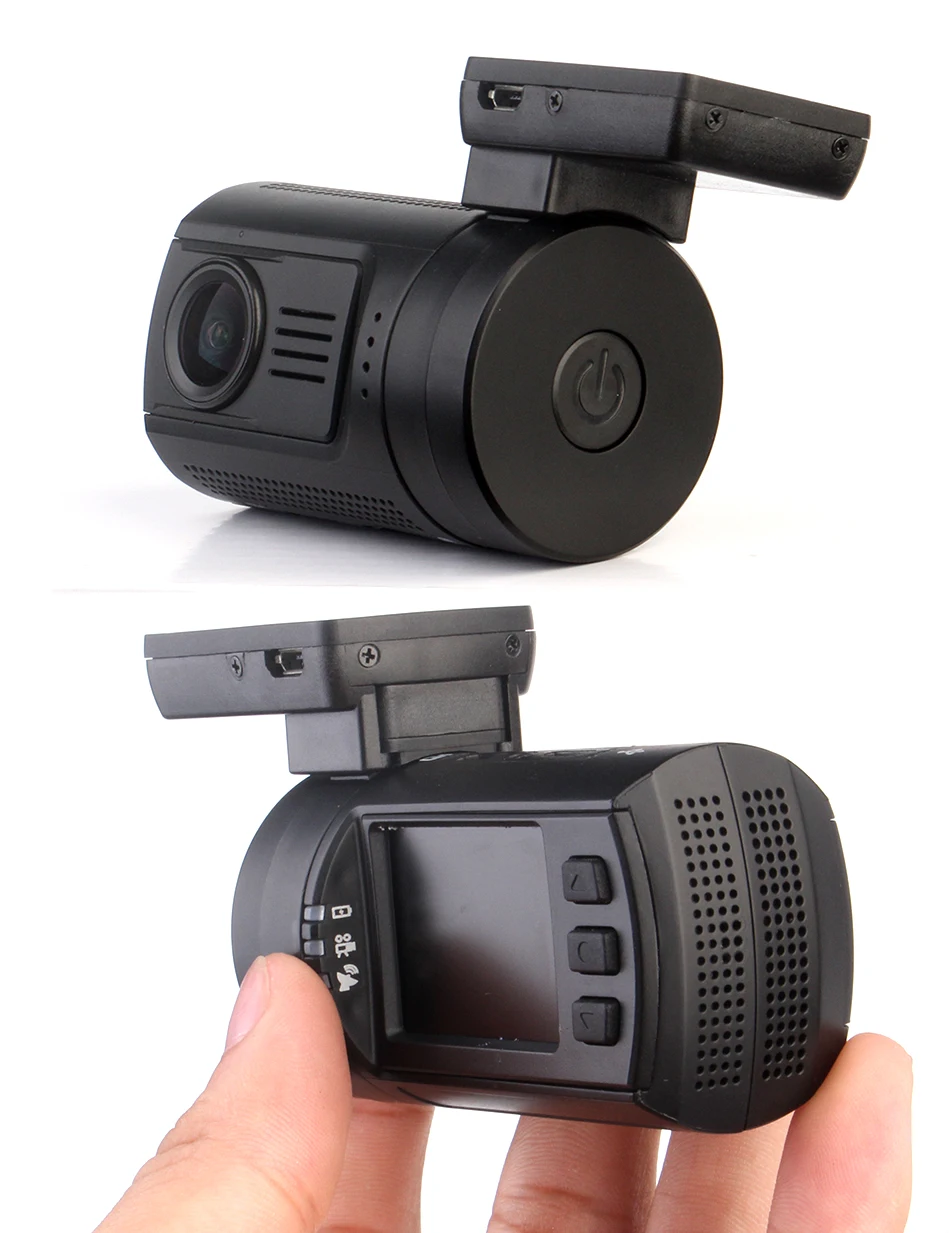RUCCESS DVR 0906 Mini Car DVR GPS Logger Full HD 1080p Novatek 96663 WDR Capacitor 1920x1080 Night Vision 170 Degree Dash Cam 11