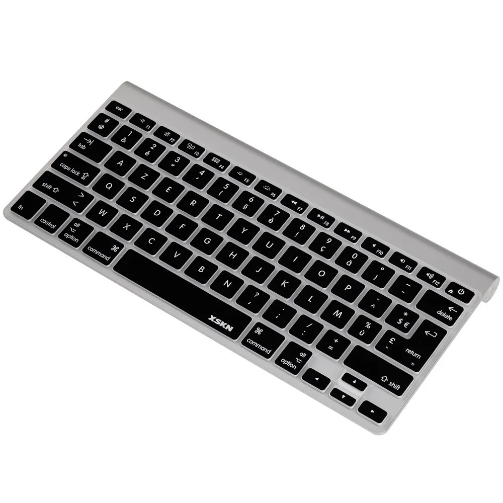 XSKN Французская клавиатура, для Macbook Air Pro retina 13 15 17 Франция AZERTY французский силиконовый чехол для клавиатуры защитная наклейка