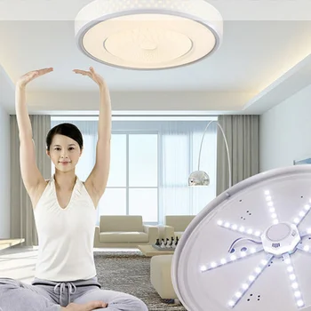 

Creative LED lights board LED bulb celling lamp 12W/16W/24W high bright white octopus Round kitchen lamp bedroom Energy Saving