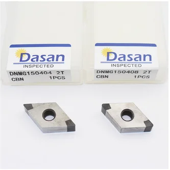 

CBN Insert DNMG150404 2T DNMG150408 CBN DNGA150404-2T CBN Solid Pcbn Diamond Insert Turning Blade for CNC Machine