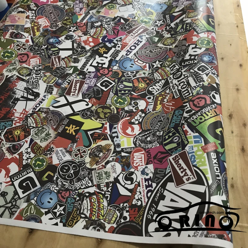 Stickerbomb Film Wrap-4
